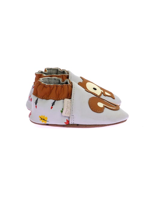 Chaussons Cuir Squicky Robeez - Kiabi