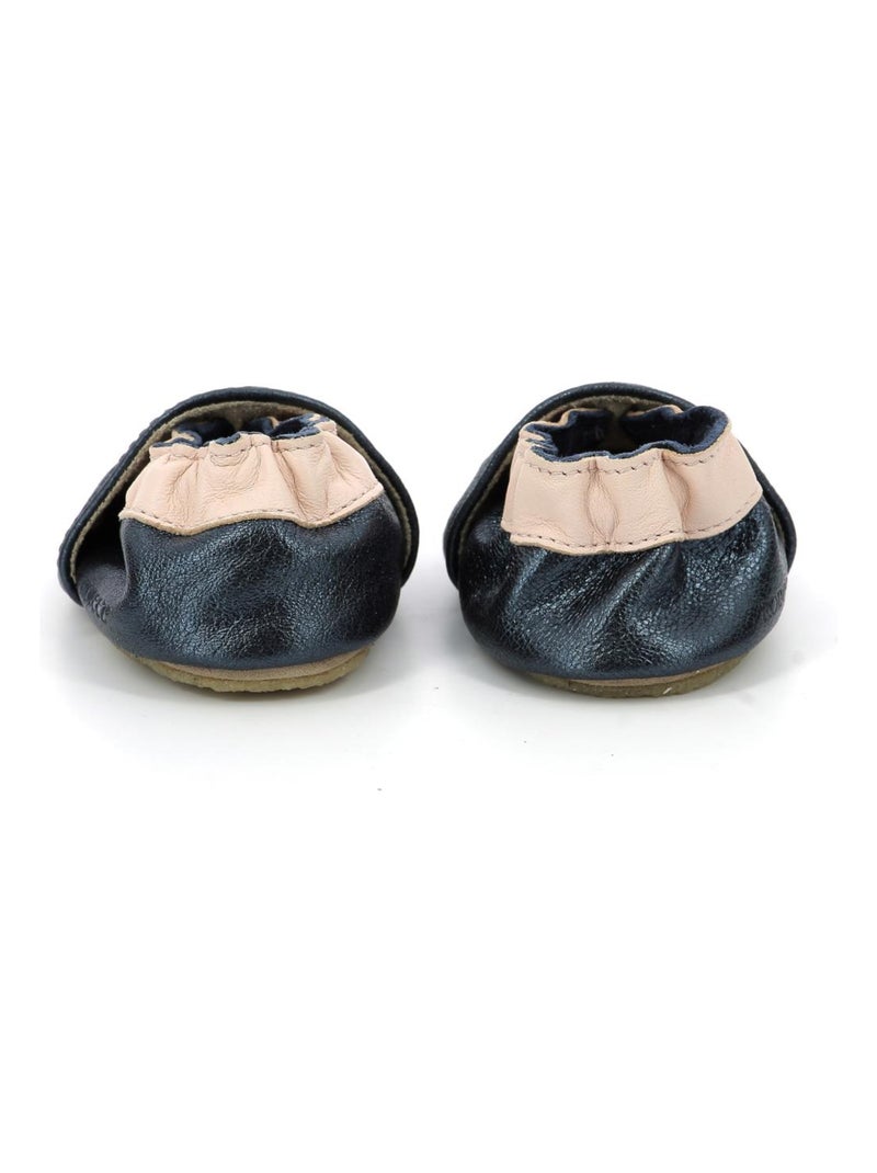 Chaussons Cuir Star Stripe Crp Bleu marine - Kiabi