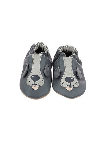 Chaussons Cuir Sweety Dog