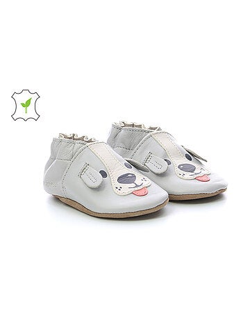 Chaussons Cuir Sweety Dog