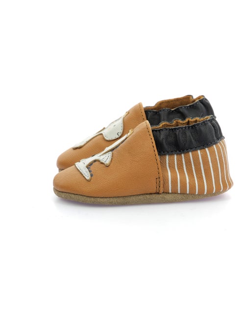Chaussons Cuir Tiny Dragon Robeez - Kiabi Chaussons Cuir Tiny Dragon Robeez - Kiabi