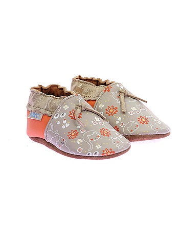 Chaussons Cuir Valley Nap Robeez