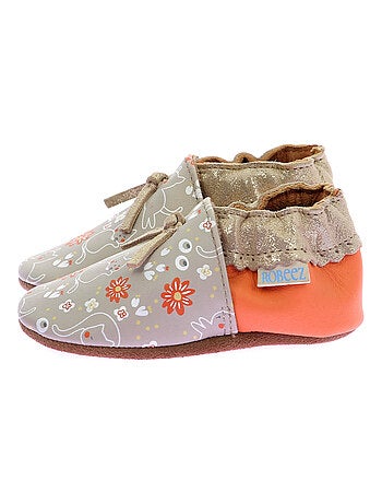 Chaussons Cuir Valley Nap Robeez