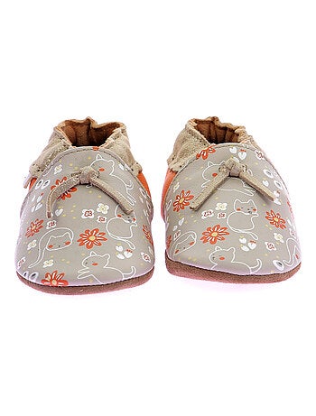 Chaussons Cuir Valley Nap Robeez