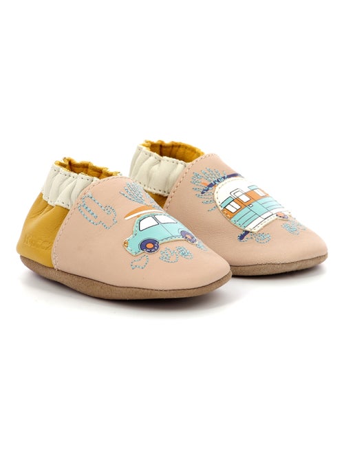 Chaussons Cuir Vintage Rest Robeez - Kiabi