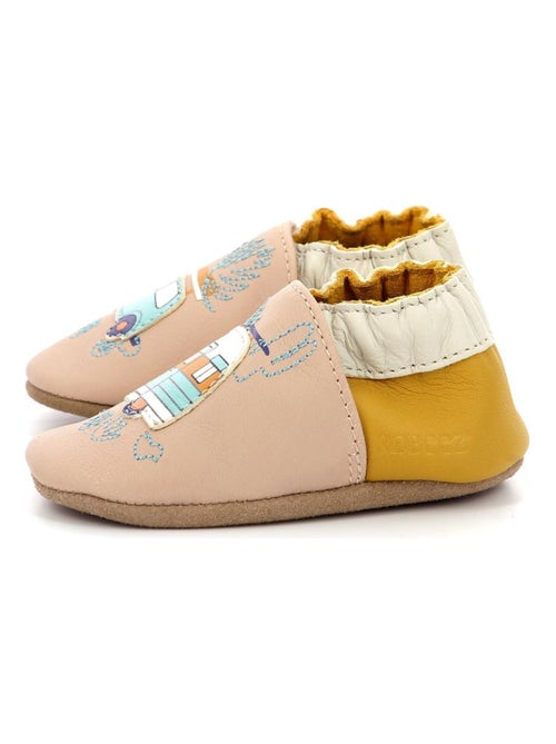 Chaussons Cuir Vintage Rest Robeez - Kiabi