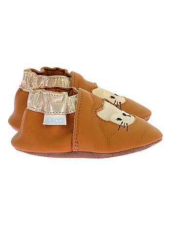 Chaussons Cuir Wild Kitten Robeez