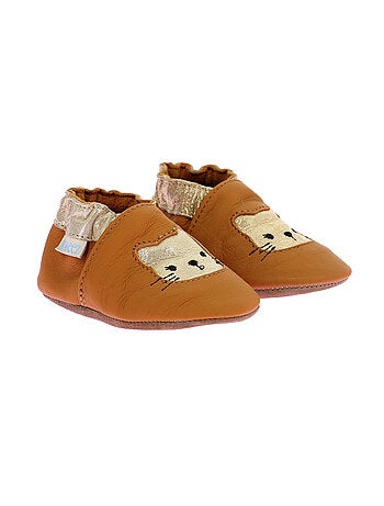 Chaussons Cuir Wild Kitten Robeez