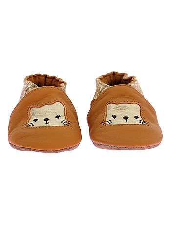Chaussons Cuir Wild Kitten Robeez