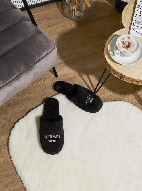 Chaussons de bain collection L'ESPRIT DU CANAP' - Kiabi