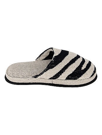 Chaussons de bain collection ZEBRA