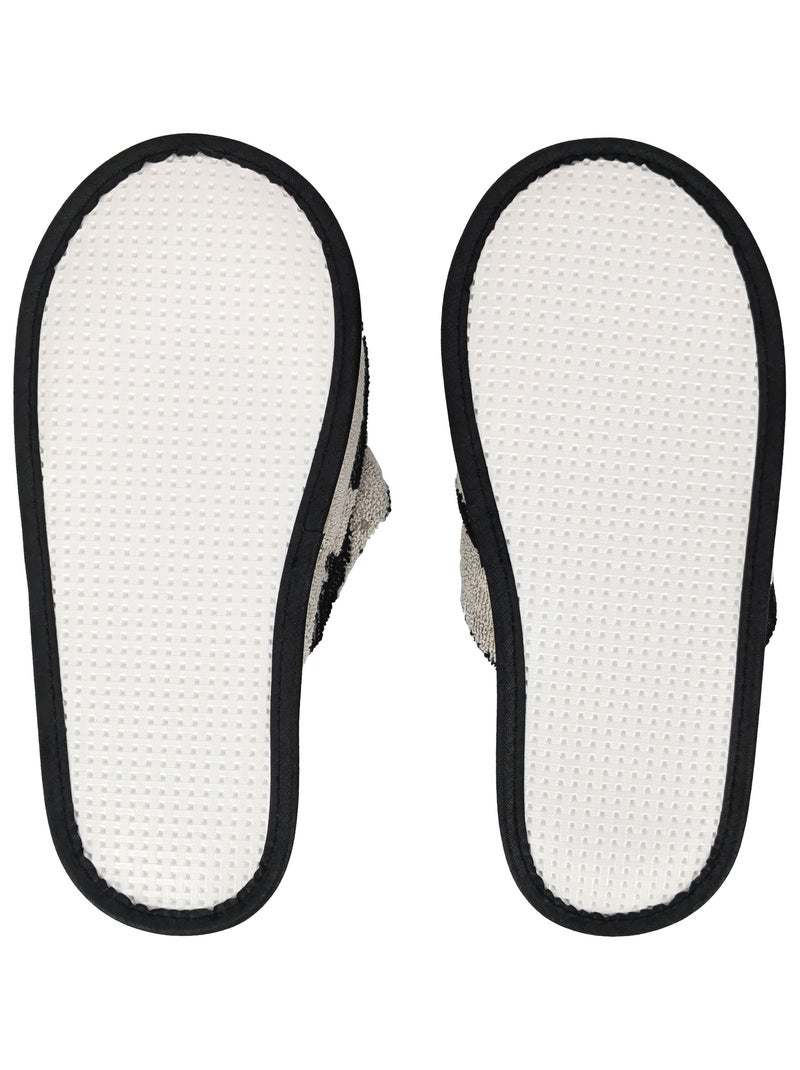 Chaussons de bain collection ZEBRA Beige - Kiabi