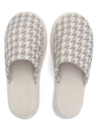 Chaussons de bain PIED-DE-POULE