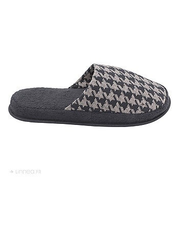 Chaussons de bain PIED-DE-POULE