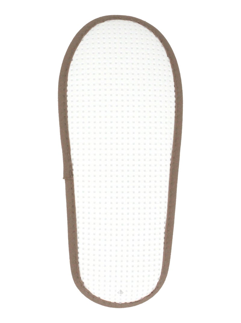 Chaussons de bain PURE Gris taupe - Kiabi