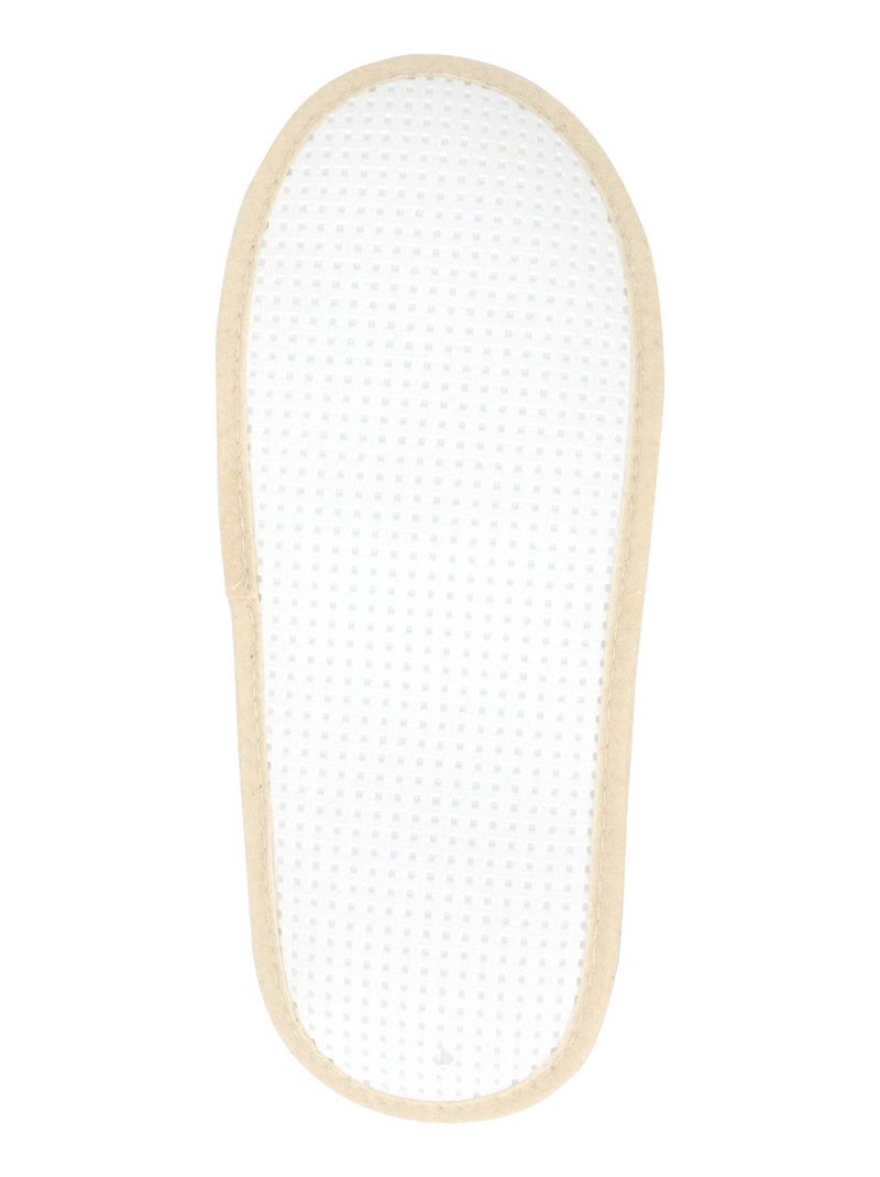 Chaussons de bain PURE Ivoire - Kiabi