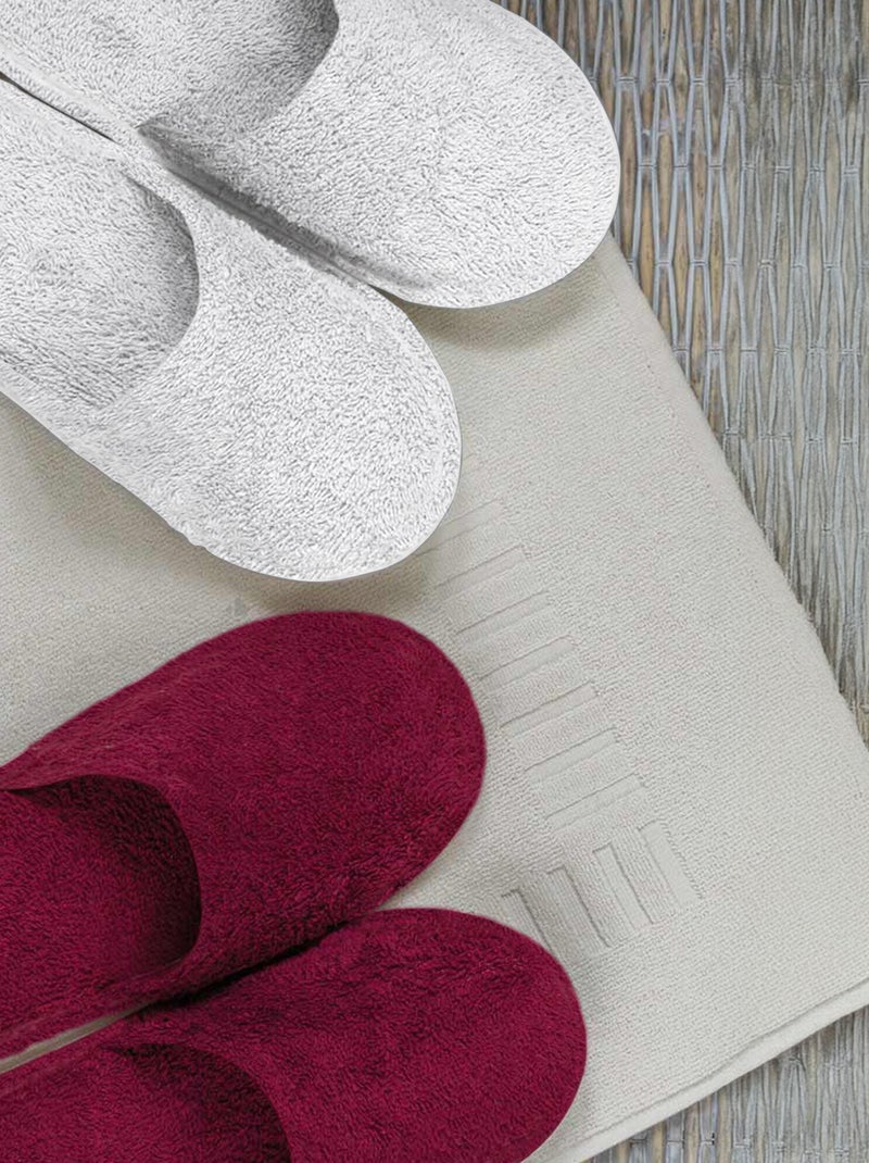 Chaussons de bain PURE PLUS Blanc - Kiabi