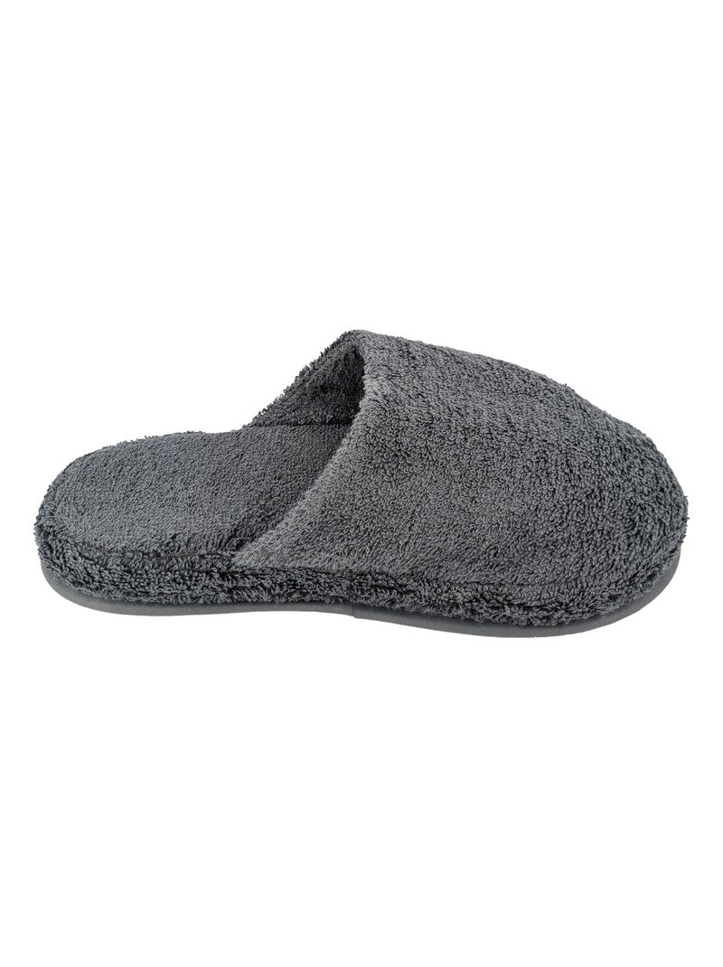 Chaussons de bain PURE PLUS gris anthracite - Kiabi