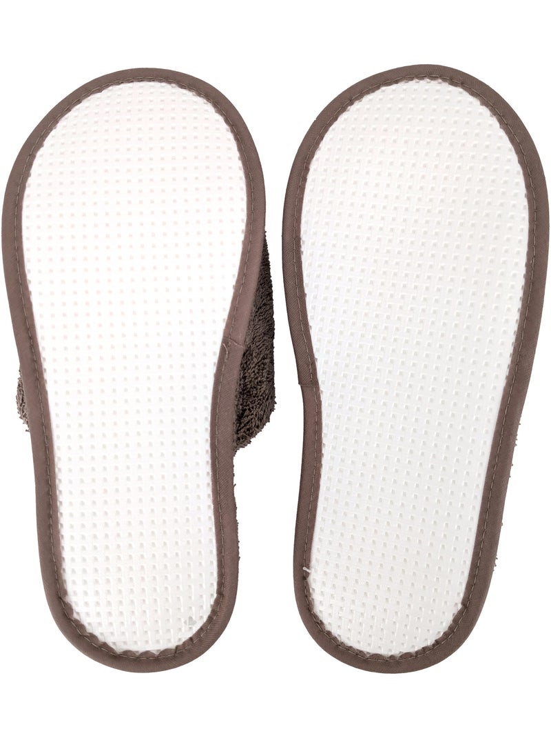 Chaussons de bain PURE PLUS Gris taupe - Kiabi