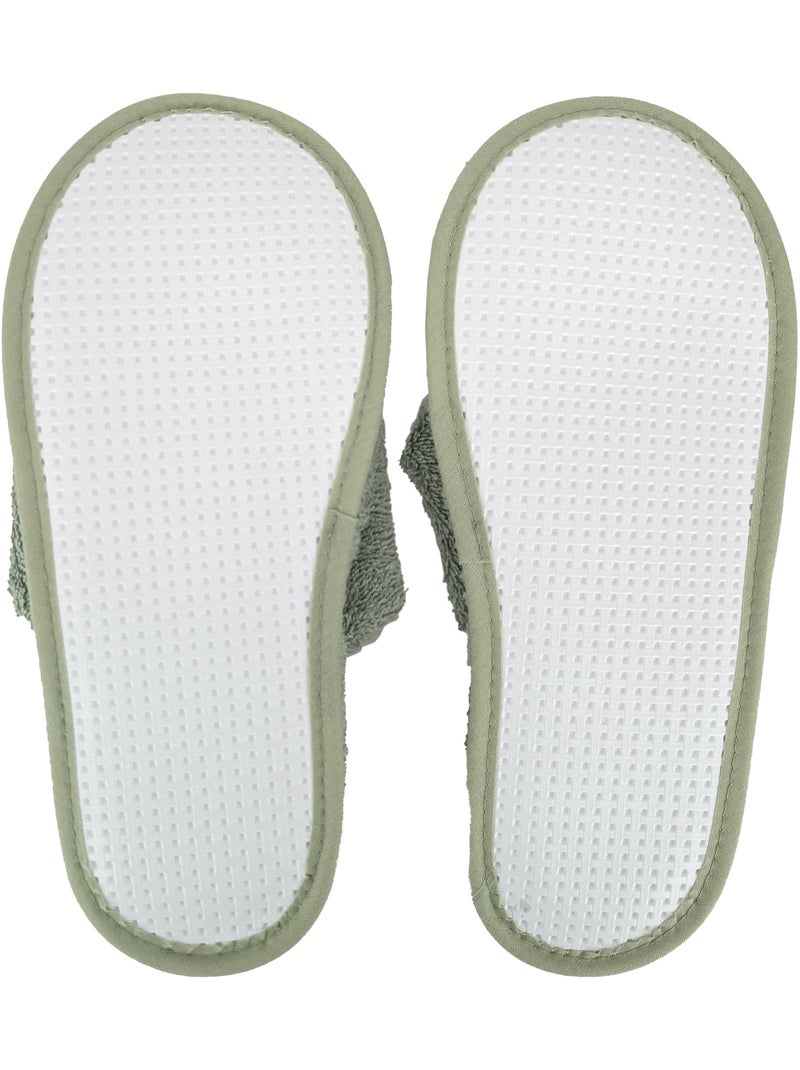 Chaussons de bain PURE PLUS Vert forêt - Kiabi