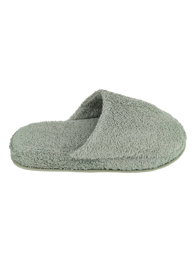 Chaussons de bain PURE PLUS Vert forêt - Kiabi