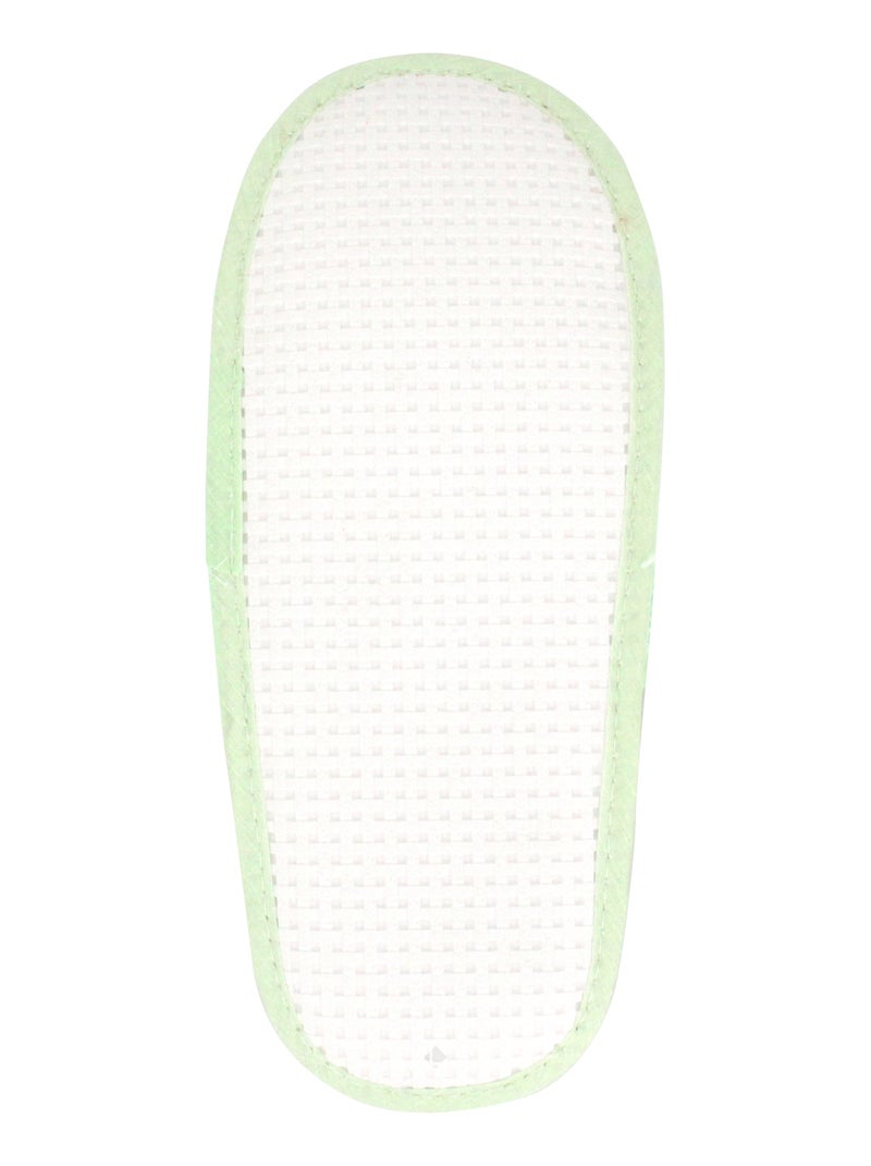 Chaussons de bain PURE Vert d'eau - Kiabi