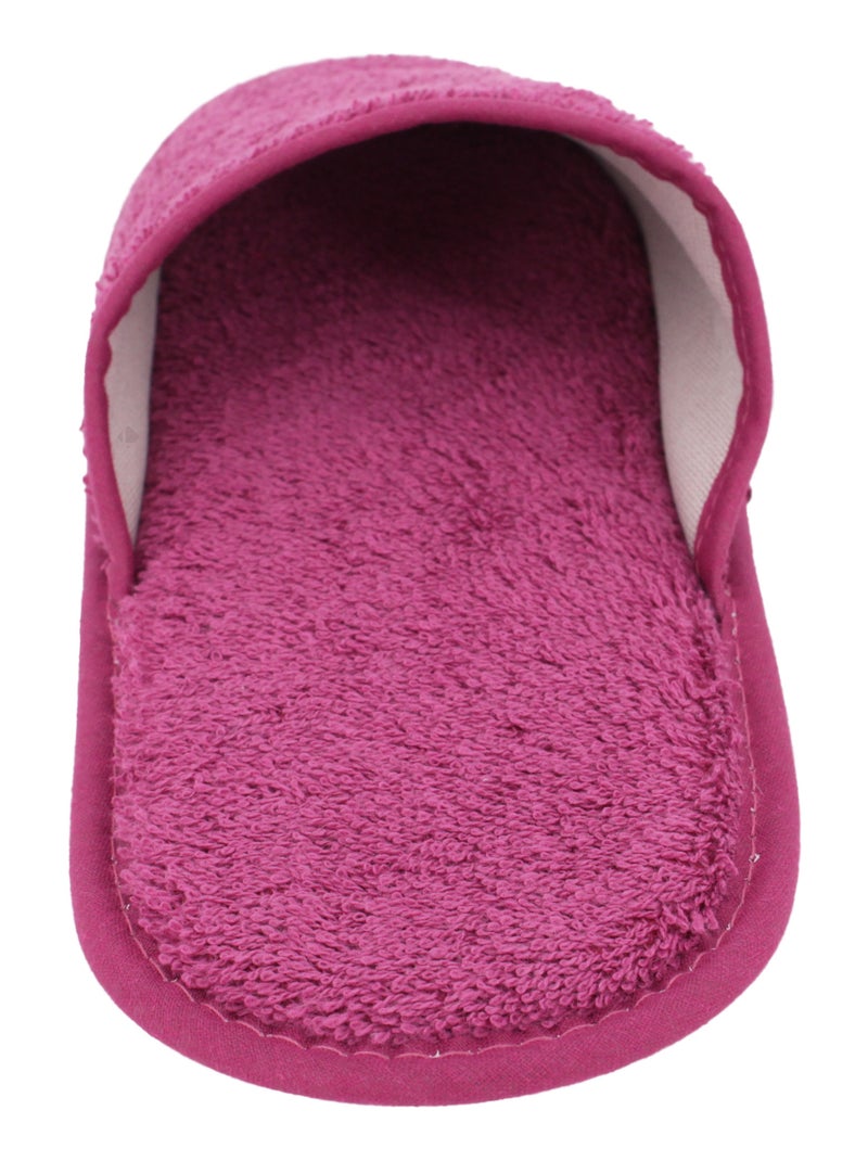 Chaussons de bain PURE Violet prune - Kiabi