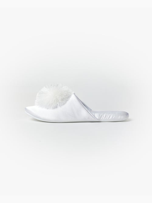 Chaussons de mariée en satin pour femmes admas - Kiabi