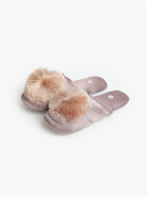 Chaussons de mariée en satin pour femmes admas - Kiabi