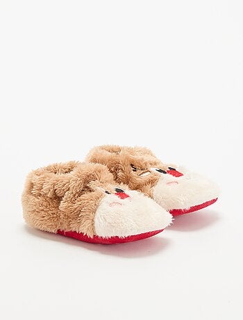 Chaussons de Noël 'chat'