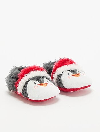 Chaussons de Noël 'chat'