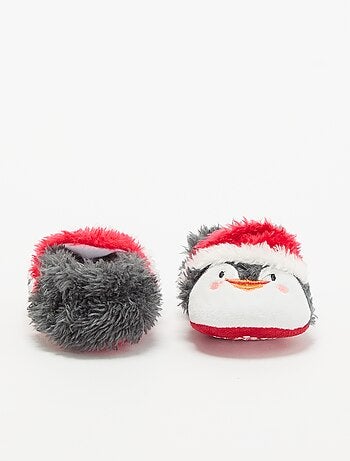Chaussons de Noël 'chat'