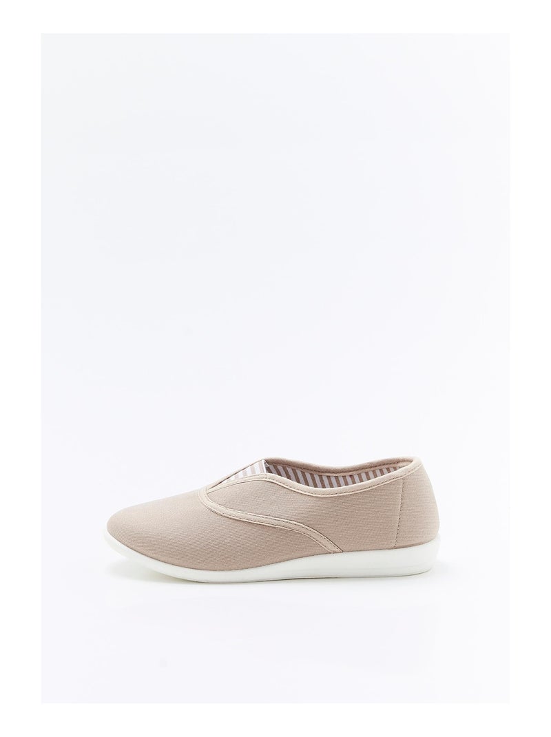 Chaussons dessus toile - Damart Beige - Kiabi