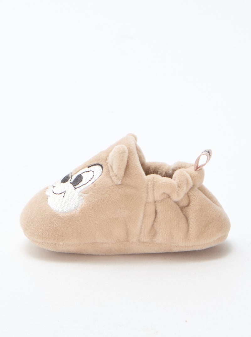 Chaussons 'Disney' Marron - Kiabi