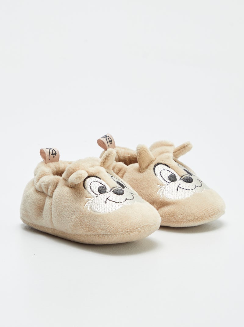 Chaussons doux 'Disney' Marron - Kiabi