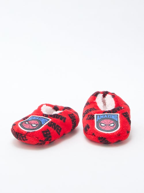 Chaussons doux 'Suncity' 'Marvel' 'Spiderman' - Kiabi