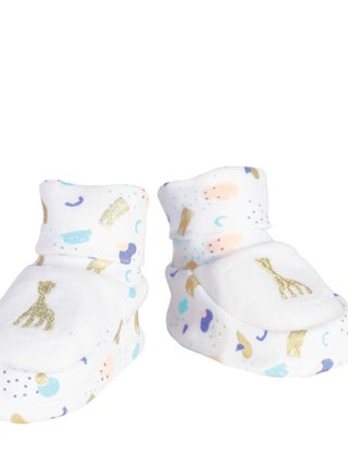 Chaussons Édition Limitée Sophie La Girafe Rose (0-1 Mois)