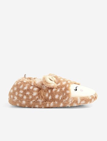 Chaussons effet moutonné