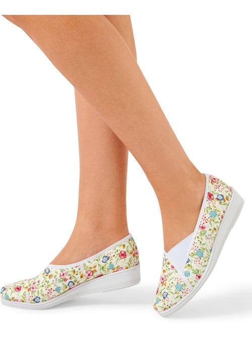 Chaussons élastiqués largeur confort - Afibel - Kiabi