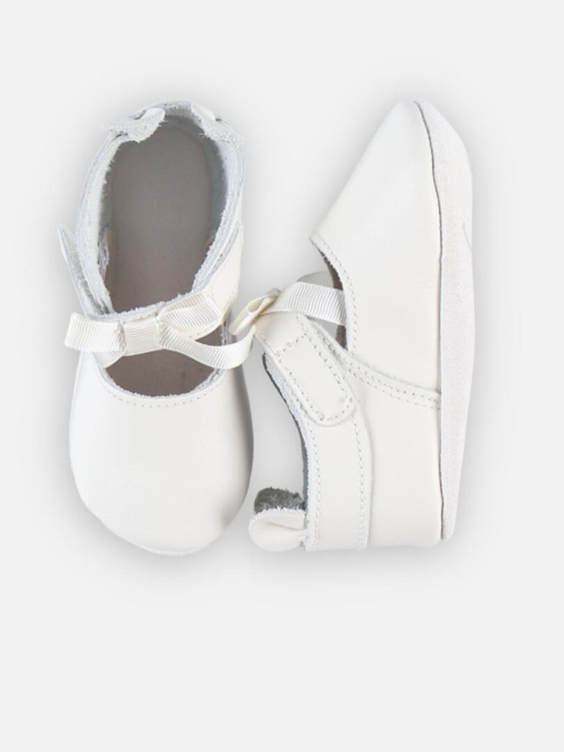 chaussons cuir noukies