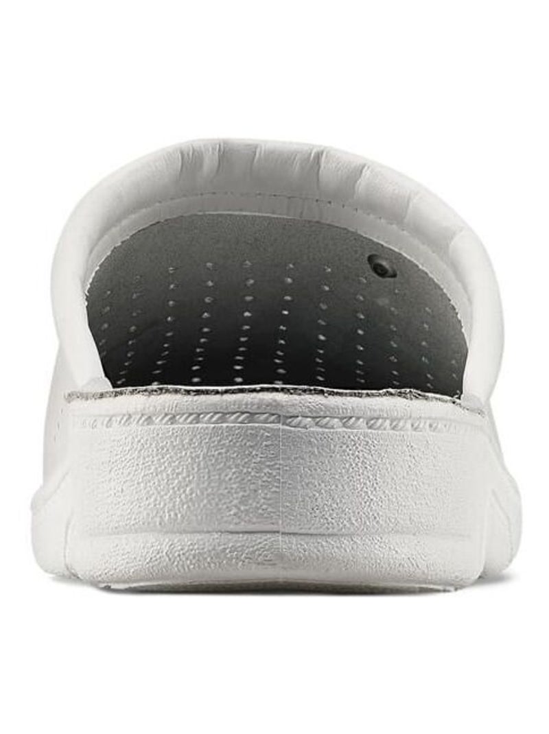 Chaussons en cuir véritable BATA Blanc - Kiabi