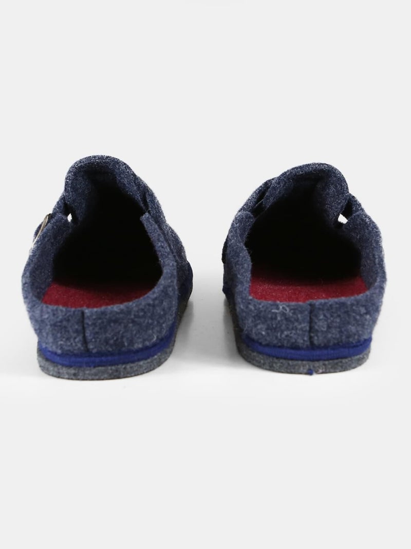 Chaussons en feutre BATA Bleu - Kiabi