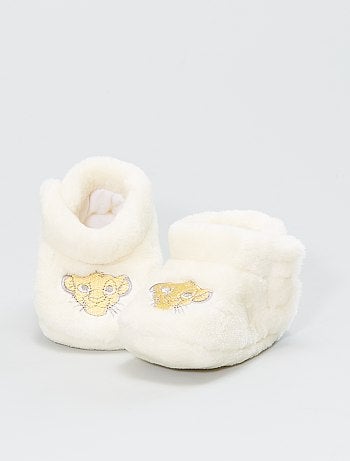 Chaussons en maille peluche 'Disney'