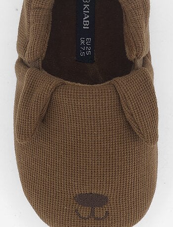 Chaussons en nid d'abeille