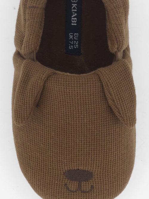Chaussons en nid d'abeille - Kiabi