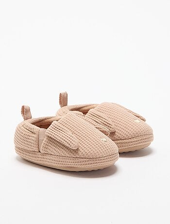 Chaussons en nid d'abeille