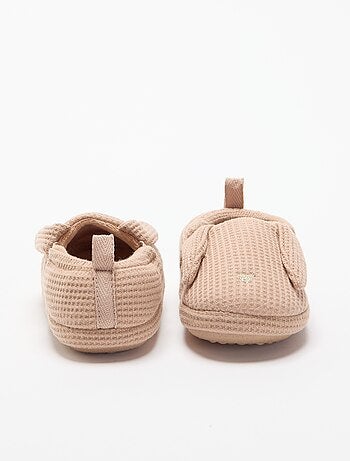 Chaussons en nid d'abeille
