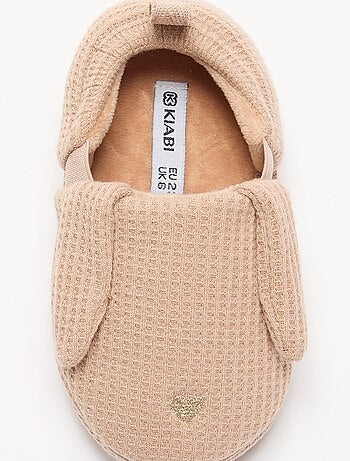 Chaussons en nid d'abeille