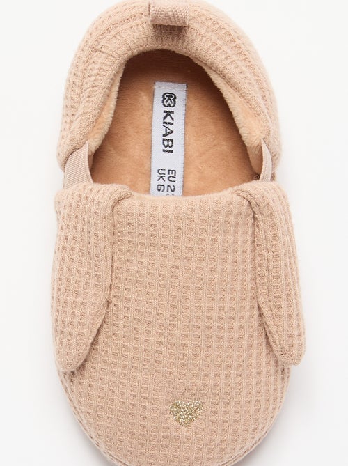 Chaussons en nid d'abeille - Kiabi Chaussons en nid d'abeille - Kiabi