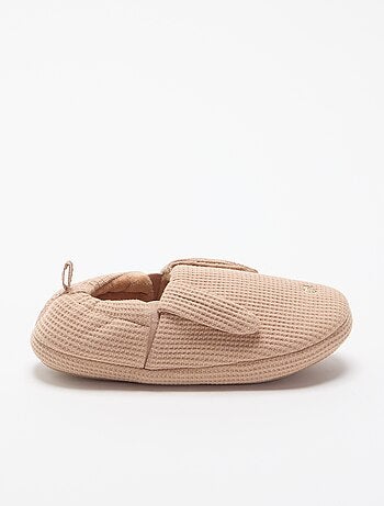 Chaussons en nid d'abeille